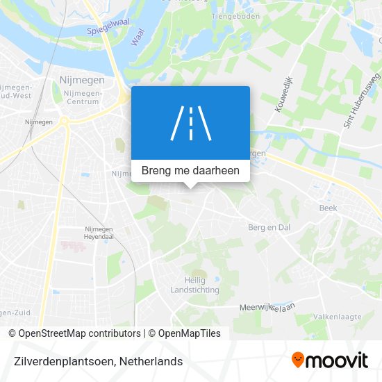 Zilverdenplantsoen kaart