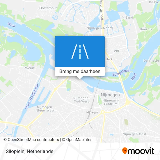 Siloplein kaart