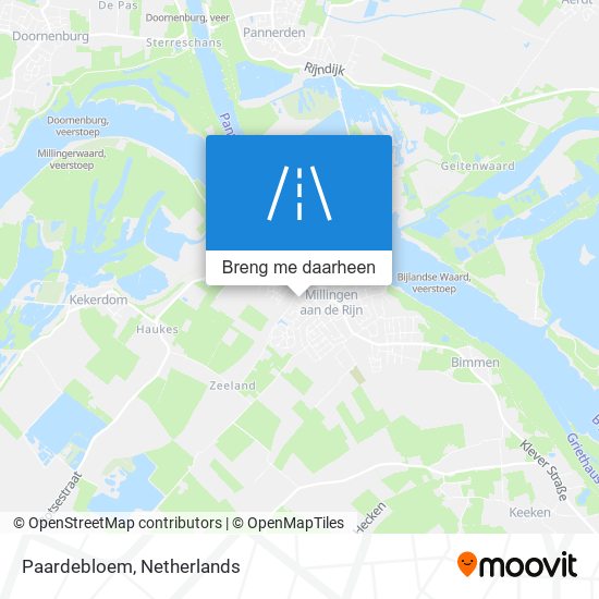 Paardebloem kaart