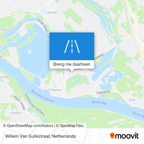 Willem Van Gulikstraat kaart
