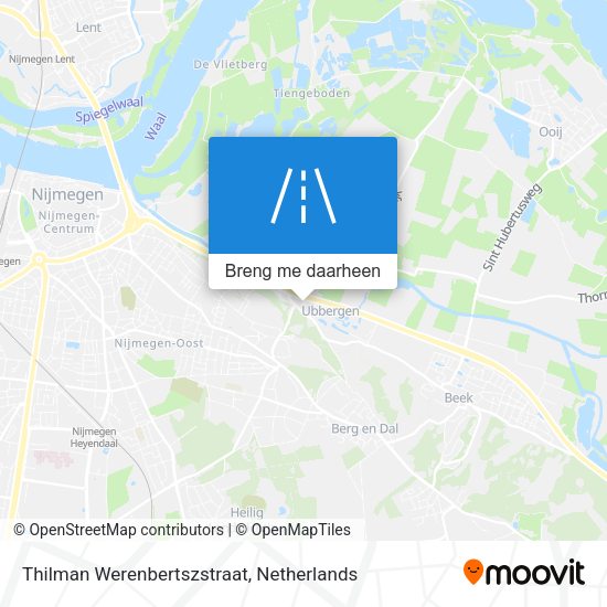 Thilman Werenbertszstraat kaart