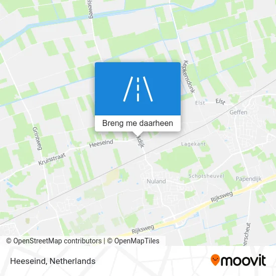 Heeseind kaart