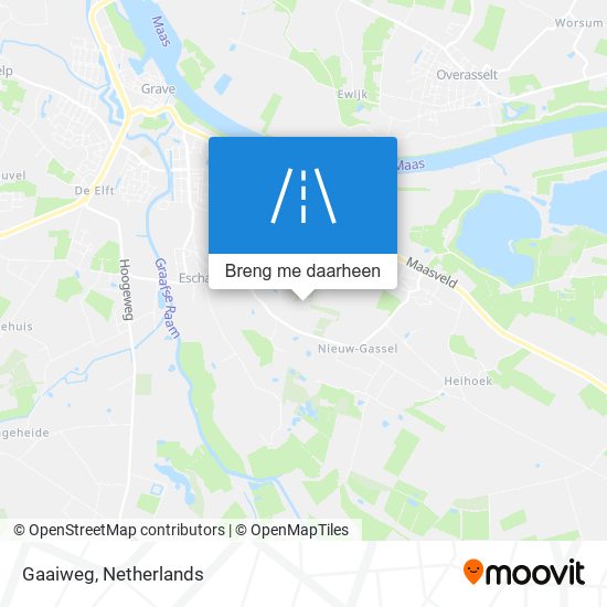 Gaaiweg kaart