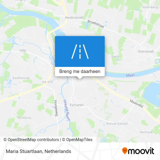 Maria Stuartlaan kaart