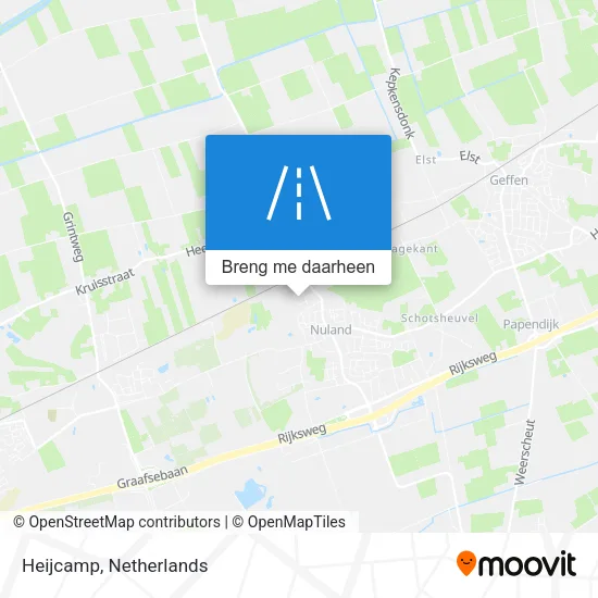 Heijcamp kaart