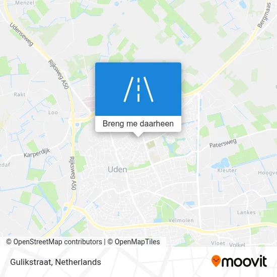 Gulikstraat kaart