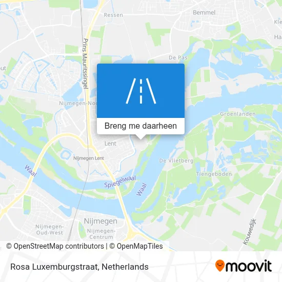 Rosa Luxemburgstraat kaart