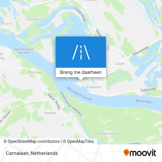 Carnalaan kaart
