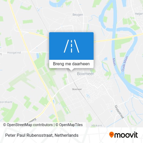 Peter Paul Rubensstraat kaart