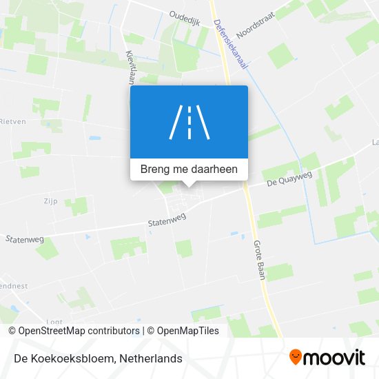 De Koekoeksbloem kaart