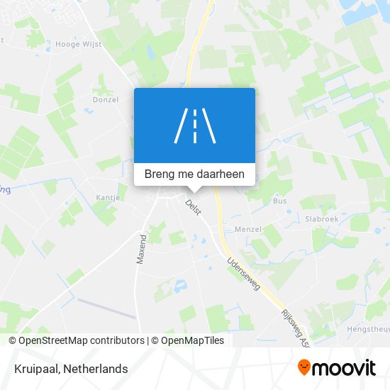 Kruipaal kaart