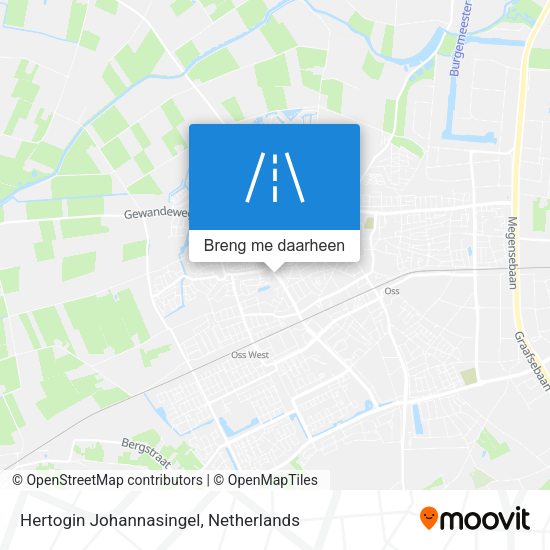 Hertogin Johannasingel kaart
