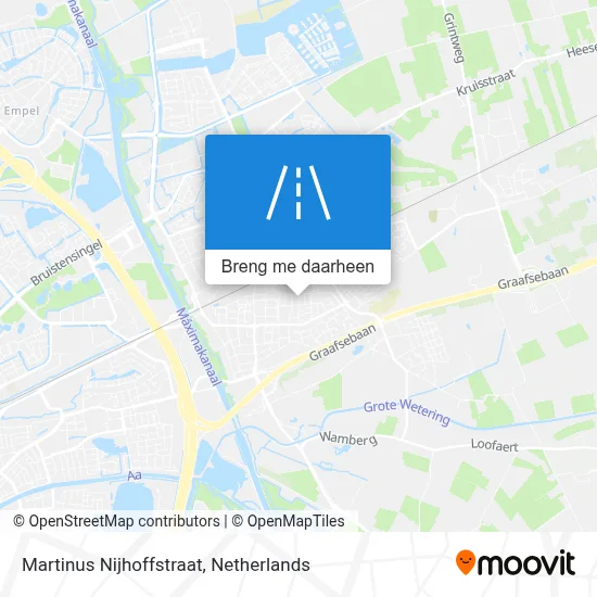 Martinus Nijhoffstraat kaart