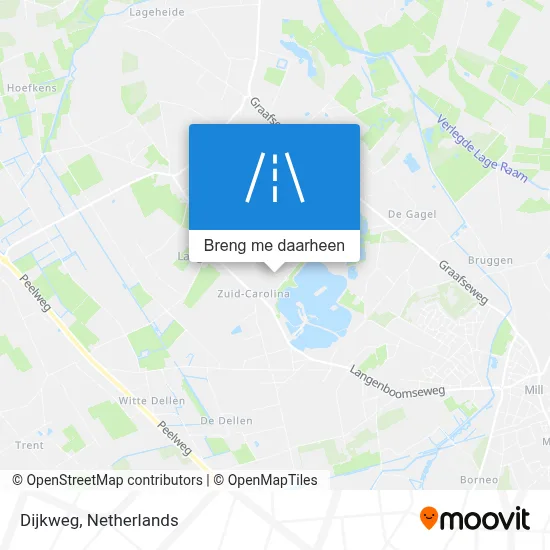 Dijkweg kaart