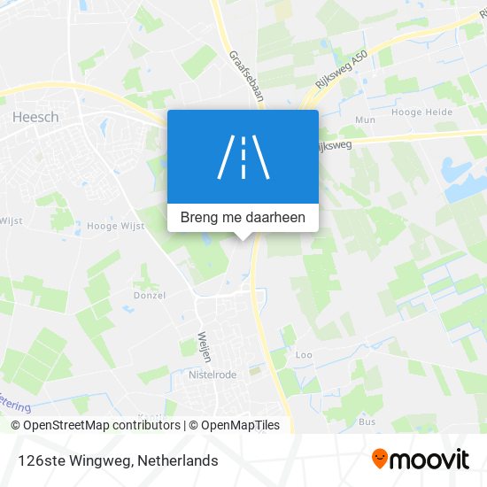 126ste Wingweg kaart