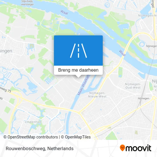 Rouwenboschweg kaart