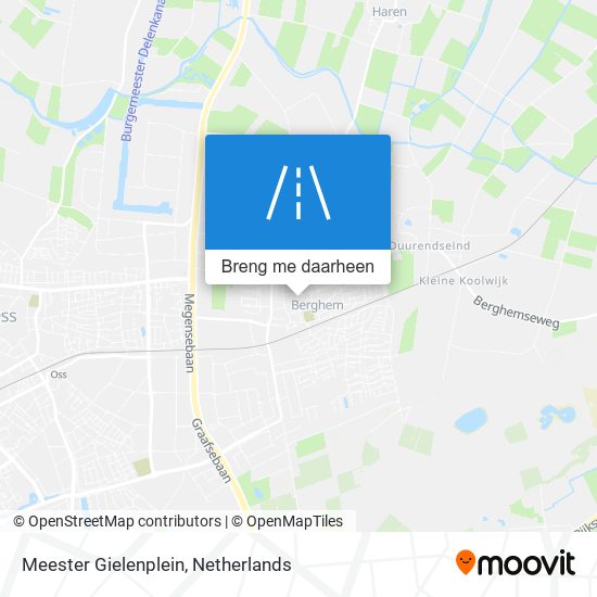 Meester Gielenplein kaart