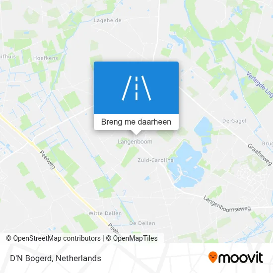 D'N Bogerd kaart