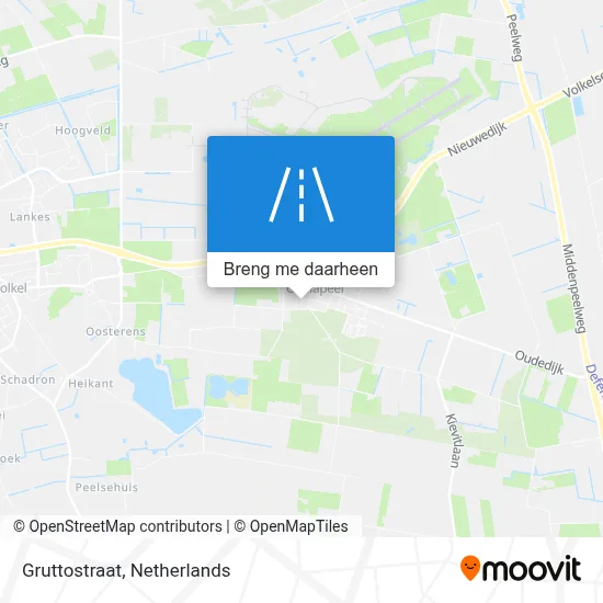 Gruttostraat kaart