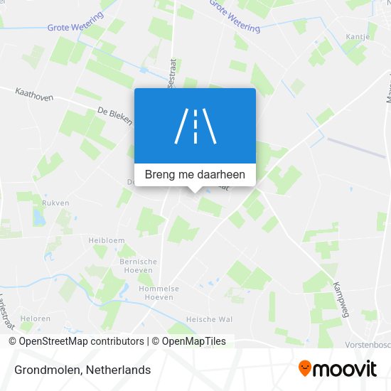 Grondmolen kaart