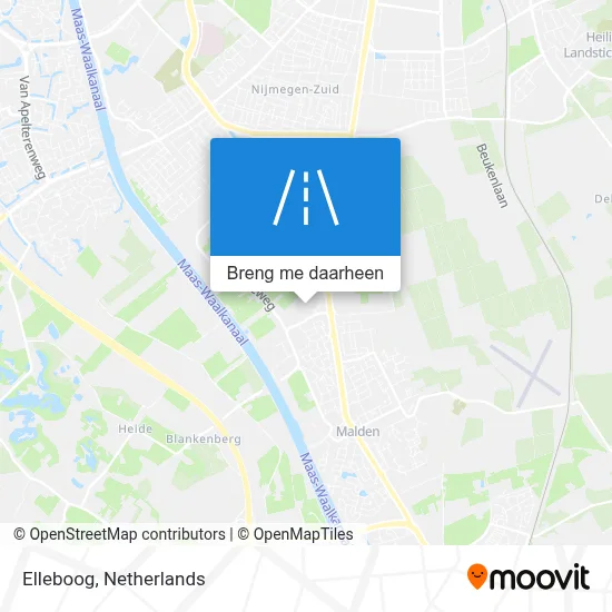 Elleboog kaart