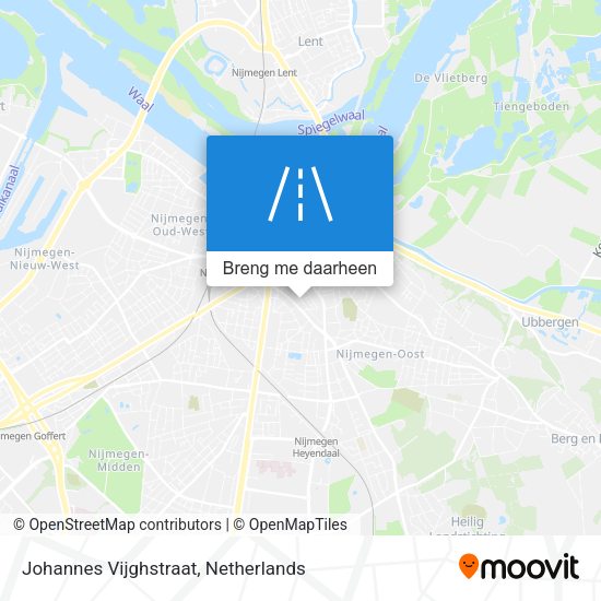 Johannes Vijghstraat kaart