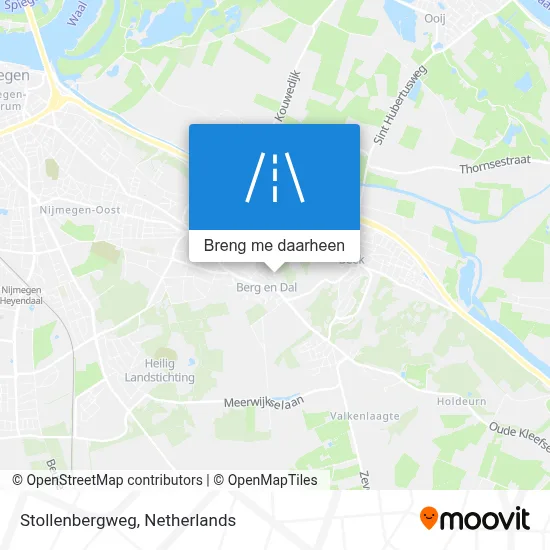 Stollenbergweg kaart