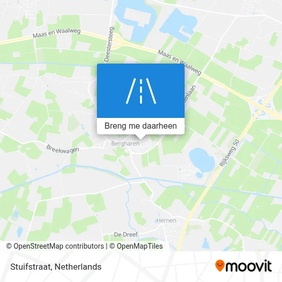 Stuifstraat kaart