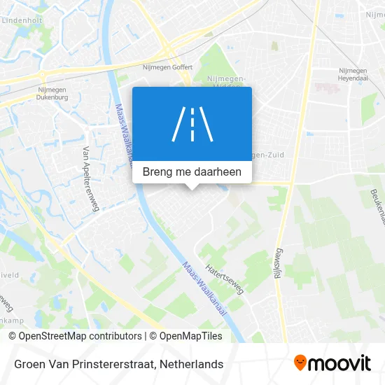 Groen Van Prinstererstraat kaart