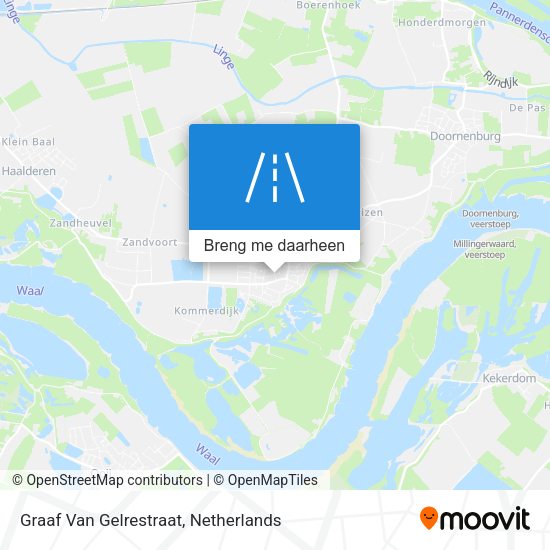 Graaf Van Gelrestraat kaart