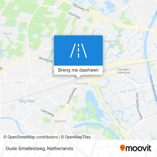 Oude Smallesteeg kaart