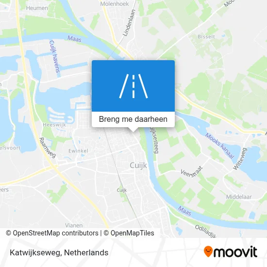 Katwijkseweg kaart