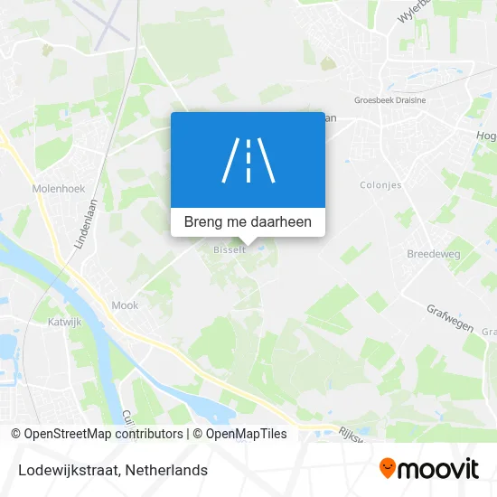 Lodewijkstraat kaart