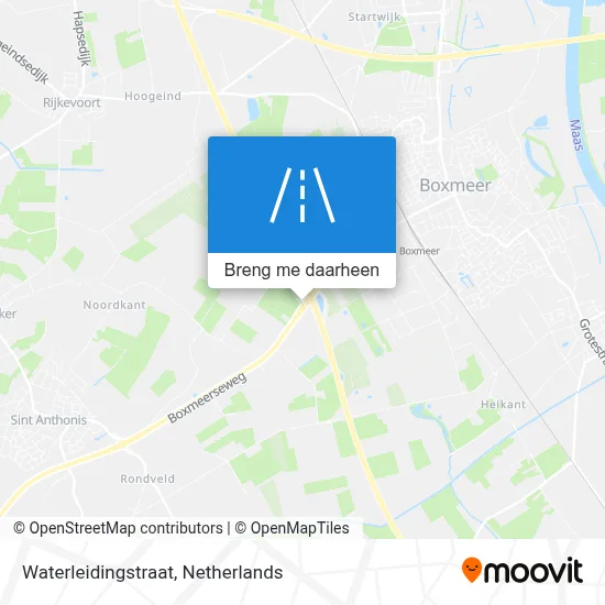 Waterleidingstraat kaart