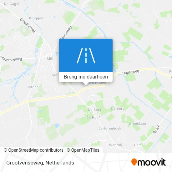 Grootvenseweg kaart