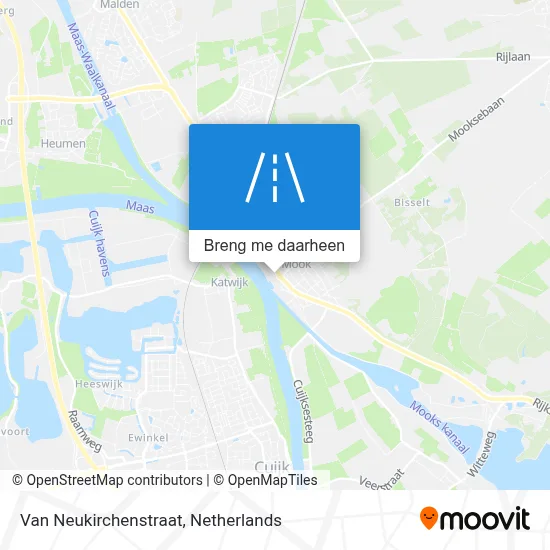 Van Neukirchenstraat kaart