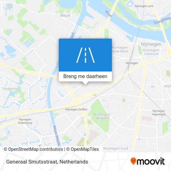Generaal Smutsstraat kaart