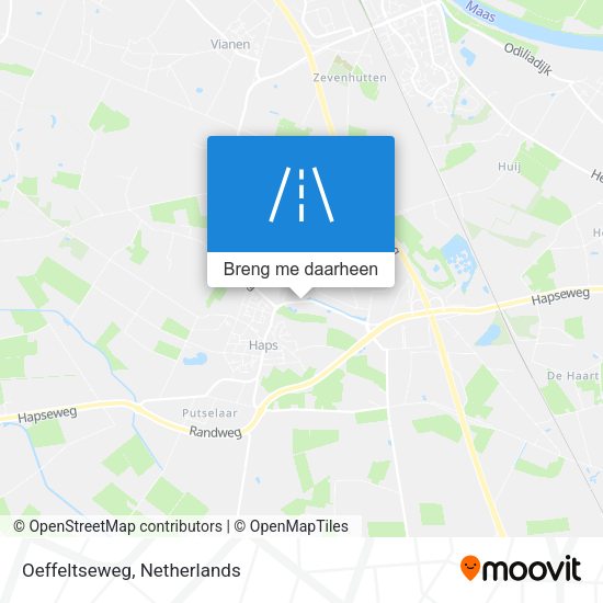 Oeffeltseweg kaart