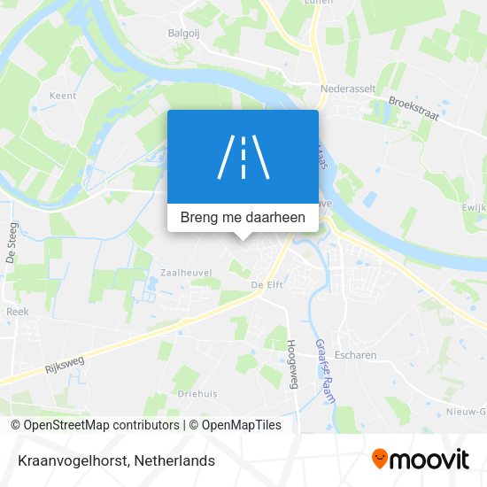 Kraanvogelhorst kaart