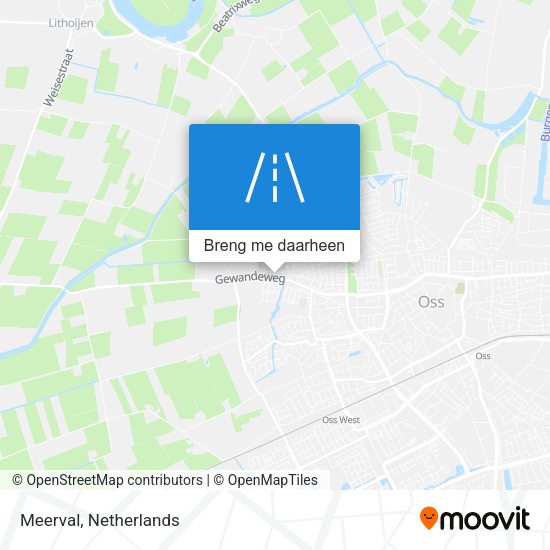 Meerval kaart