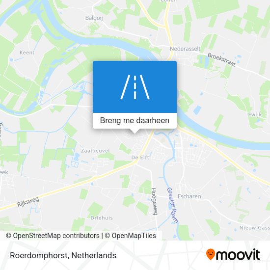 Roerdomphorst kaart