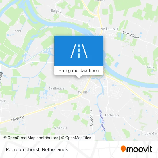 Roerdomphorst kaart
