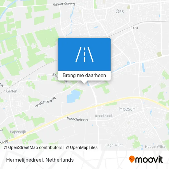 Hermelijnedreef kaart