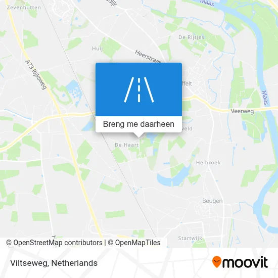 Viltseweg kaart