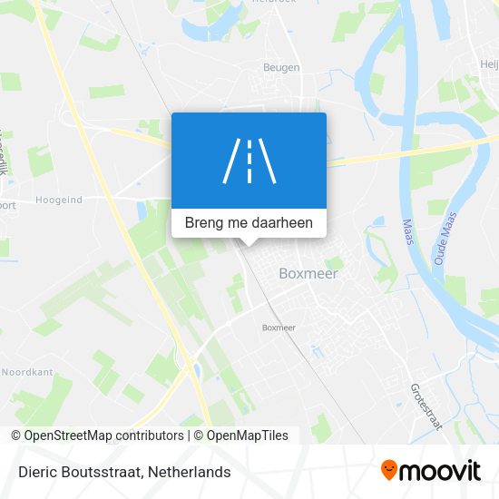 Dieric Boutsstraat kaart