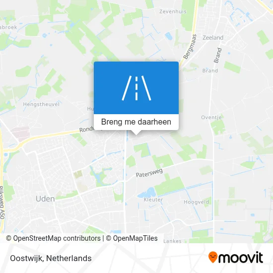Oostwijk kaart