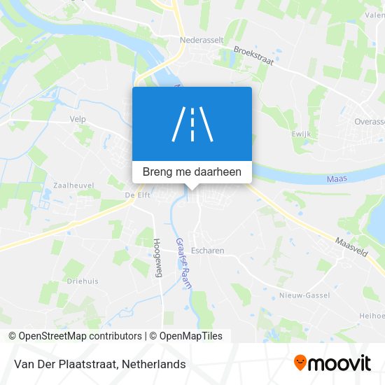 Van Der Plaatstraat kaart