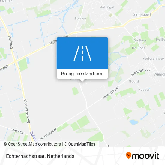 Echternachstraat kaart
