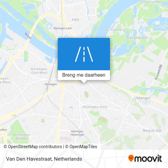 Van Den Havestraat kaart