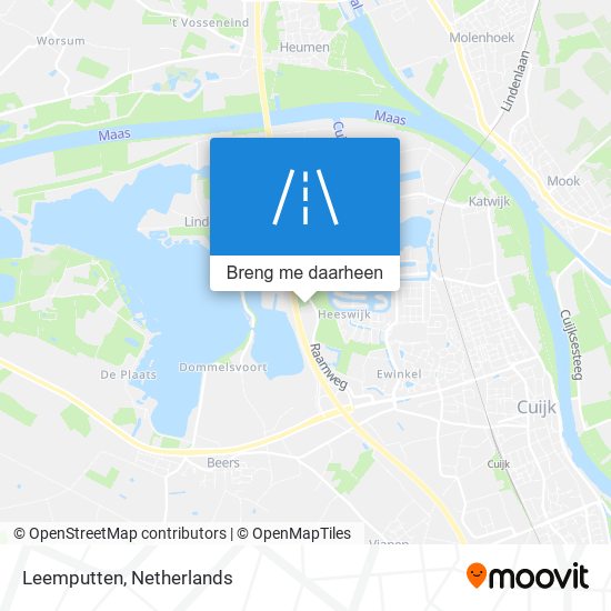 Leemputten kaart